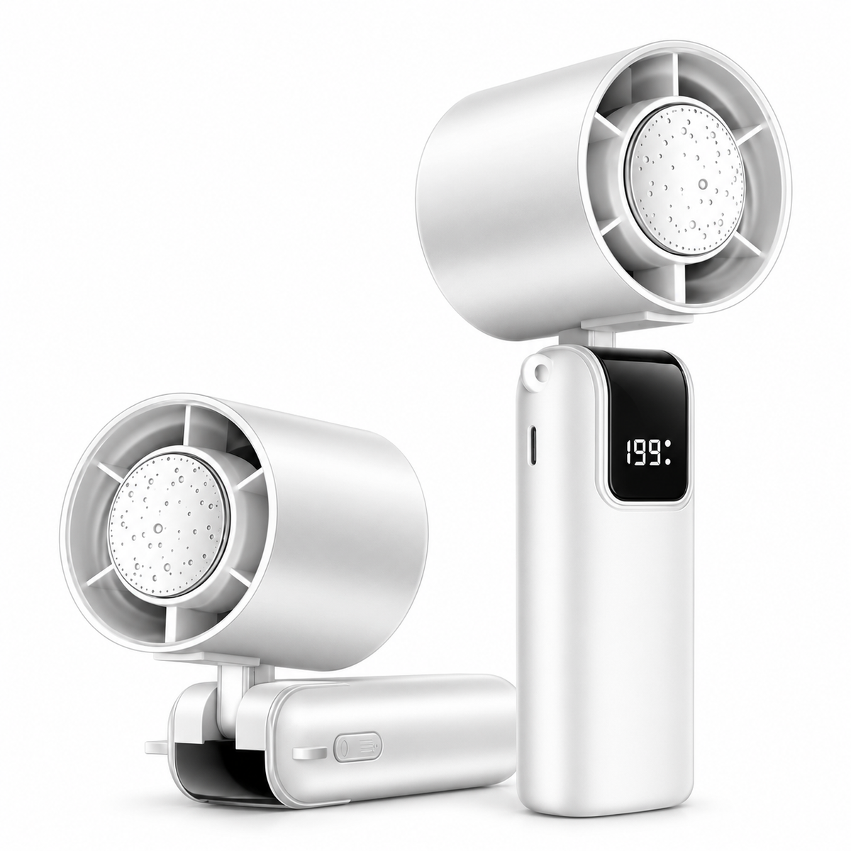 Ice Cooling Turbo Fan – Foldable, Cold-Touch Plate
