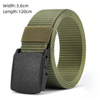 Tactical Nylon Belt – Quick-Release Buckle