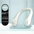 Bladeless Neck & Handheld Fan – F260 model in White