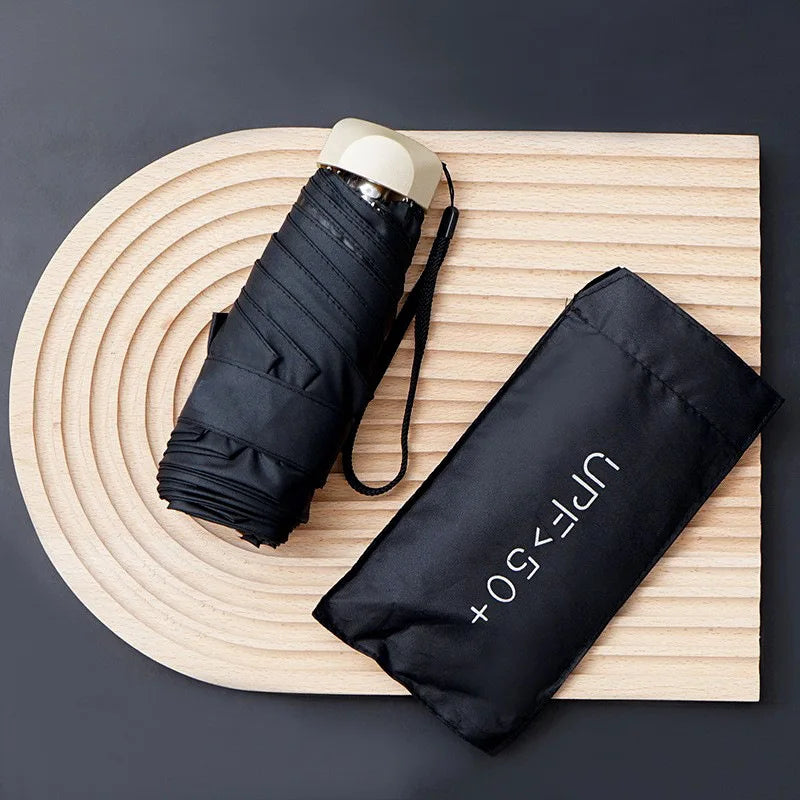 Mini Pocket Sun Umbrella – Compact 5-Fold