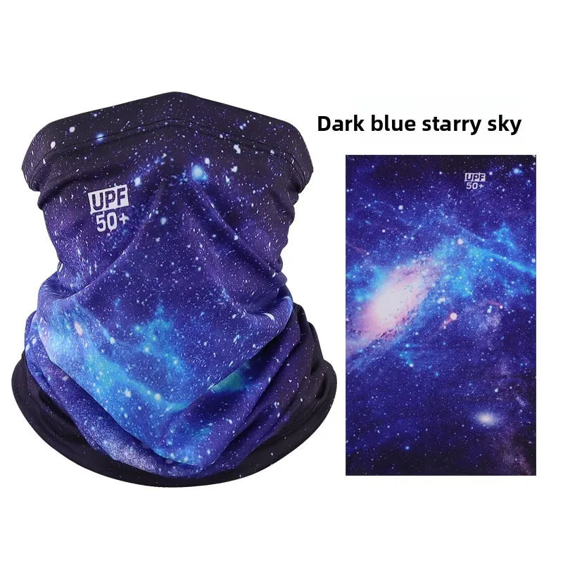 Ice Silk Neck Gaiter – Starry Sky II print