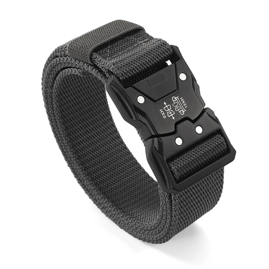 Tactical Nylon Belt – Quick-Release Buckle