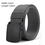 Tactical Nylon Belt – Quick-Release Buckle