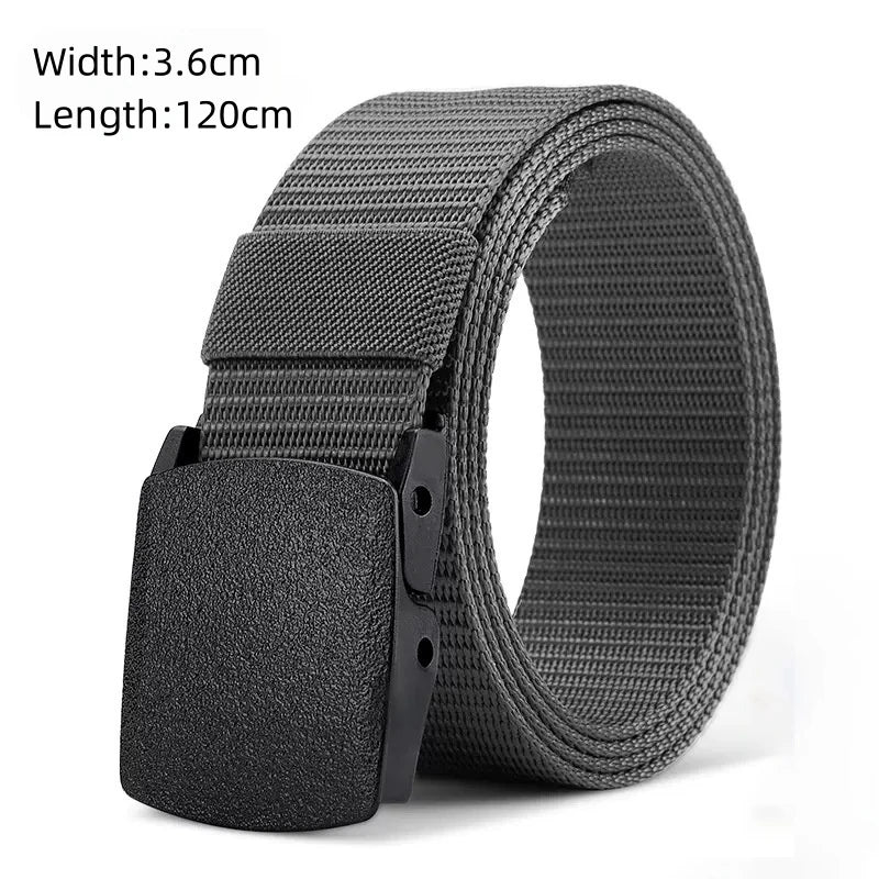 Tactical Nylon Belt – Quick-Release Buckle