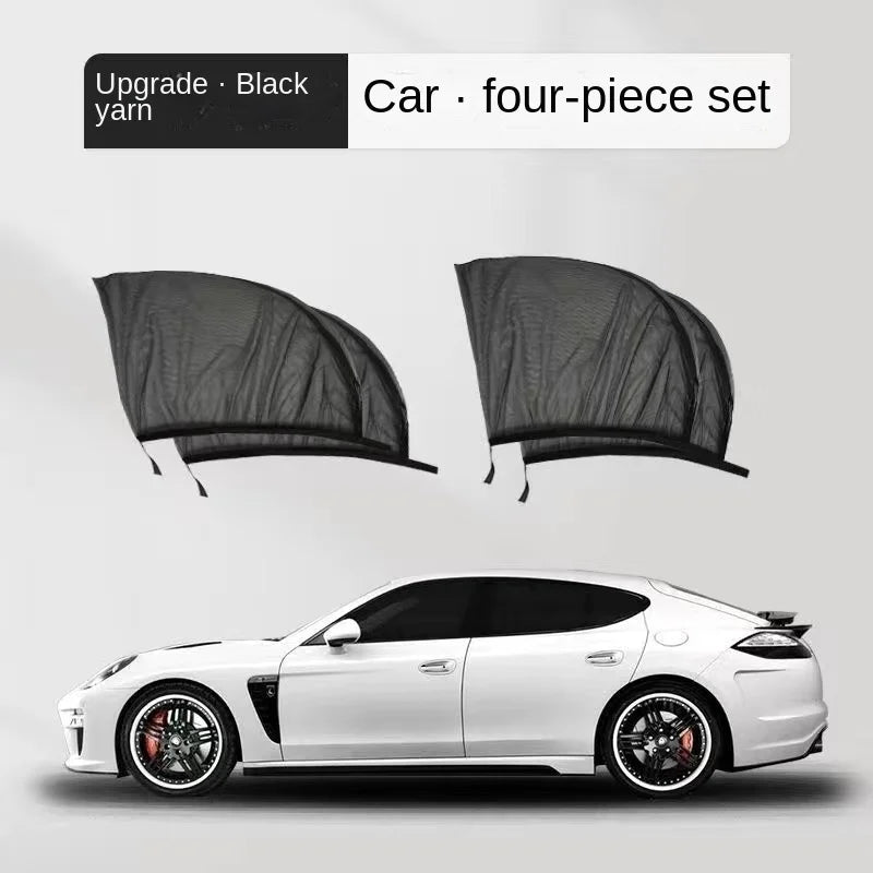 Car Side Window Sunshade – Mesh (Sedan & SUV)