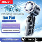Bladeless Neck & Handheld Fan – Black