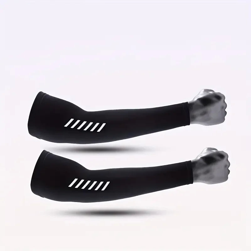 Cooling Arm Sleeves (Pair) – Black