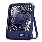 Folding USB Desk Fan – Rechargeable, 5 Speeds
