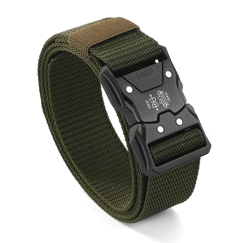 Tactical Nylon Belt – Quick-Release Buckle