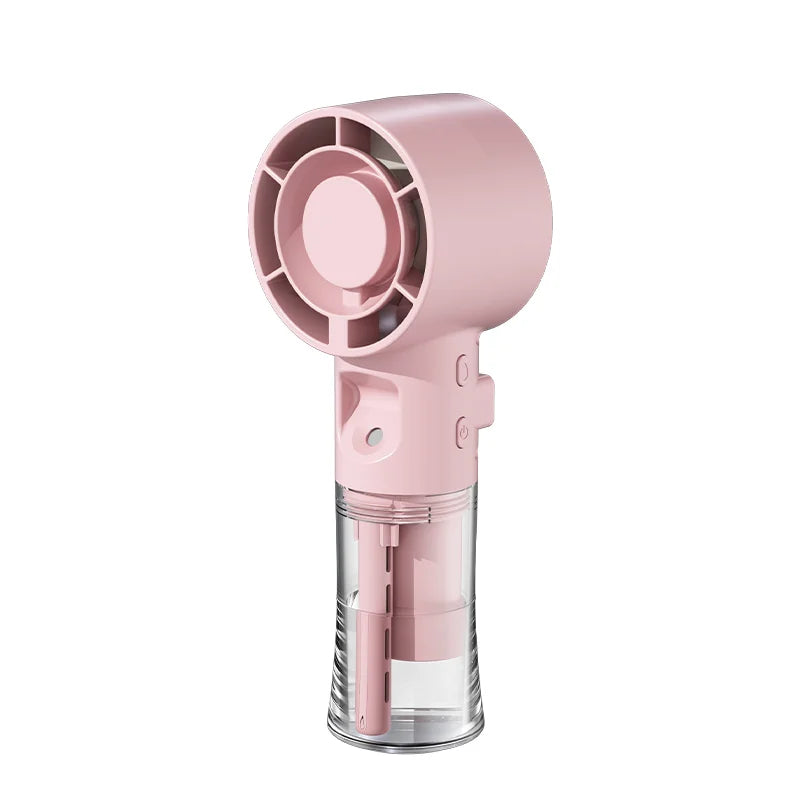 Portable Misting Fan – Handheld Water Spray Fan