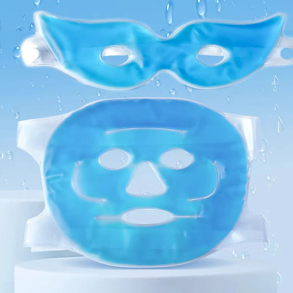 Cooling Gel Face Mask – Reusable Ice Mask