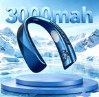 Bladeless Neck & Handheld Fan – F005 model in Blue