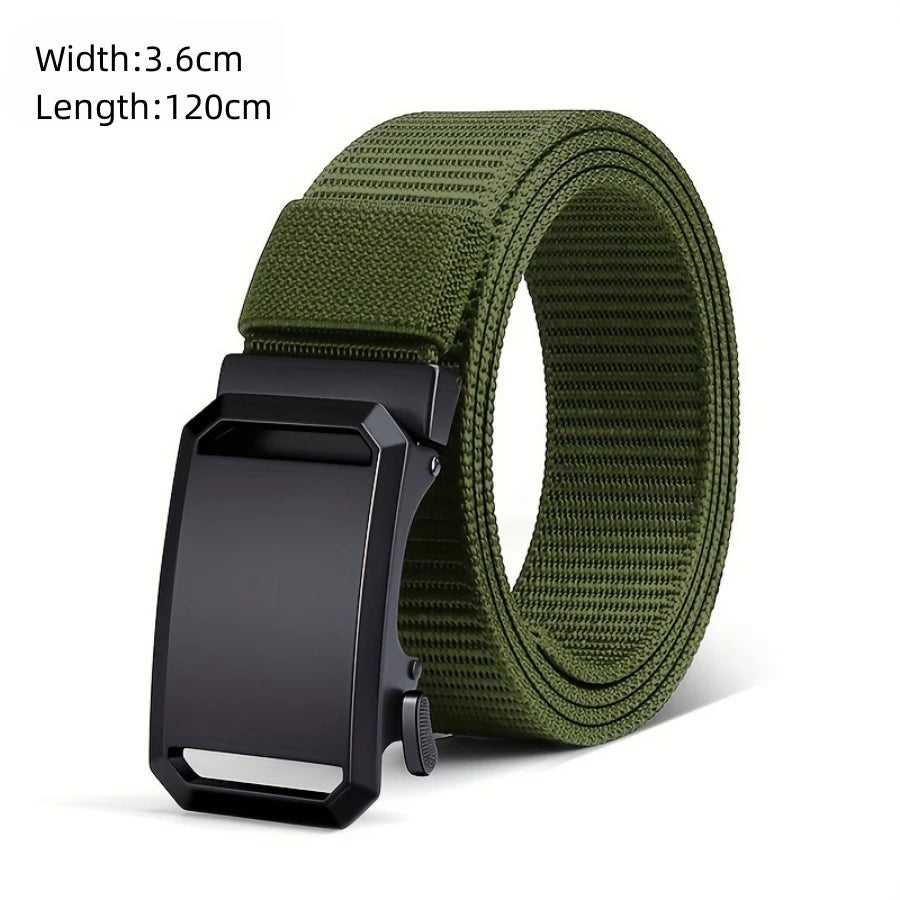 Tactical Nylon Belt – Quick-Release Buckle