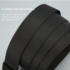 Tactical Nylon Belt – Quick-Release Buckle