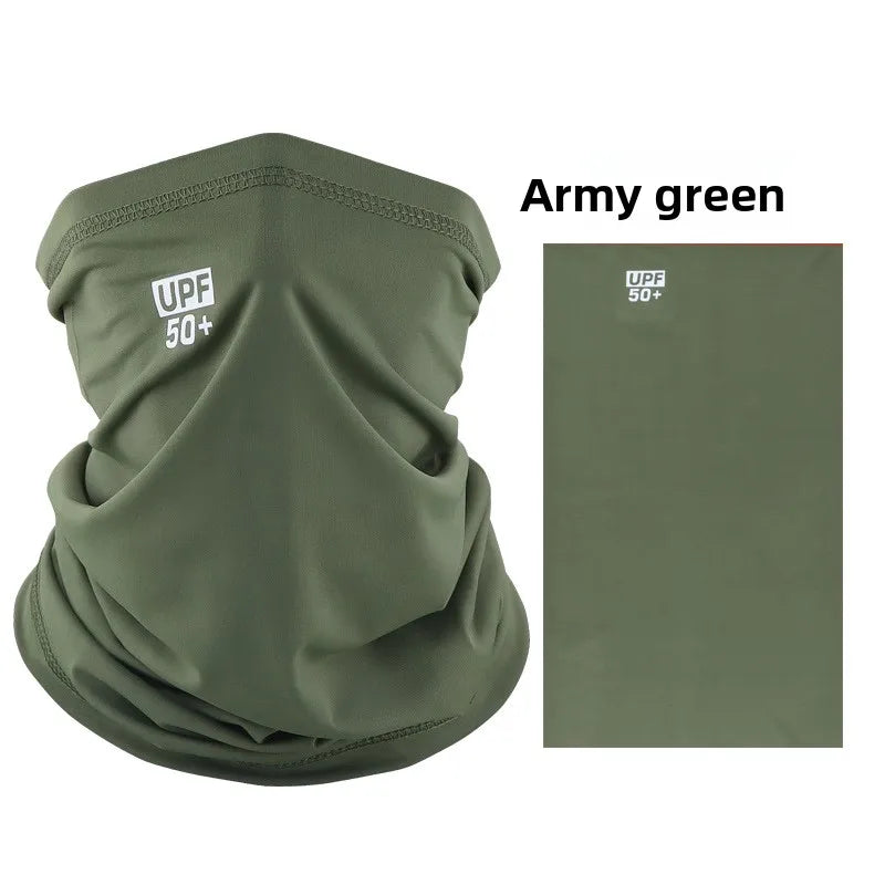 Ice Silk Neck Gaiter – Army Green
