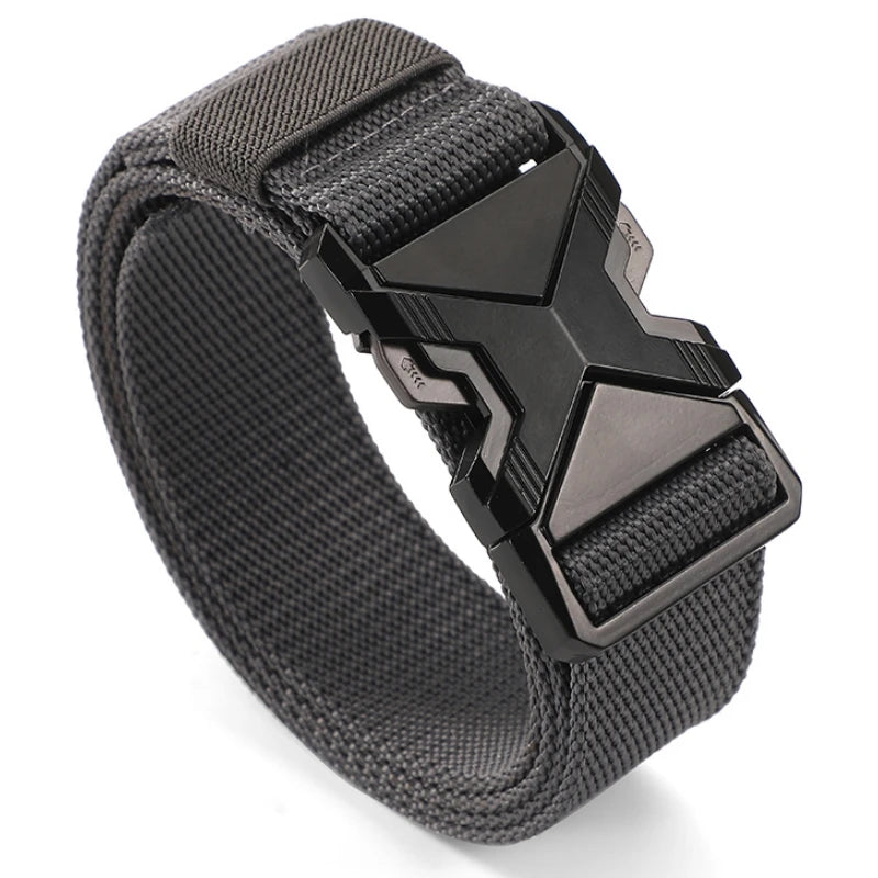 Tactical Nylon Belt – Quick-Release Buckle