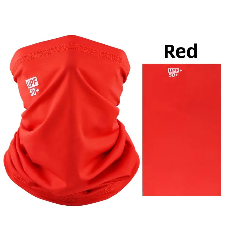 Ice Silk Neck Gaiter – Red