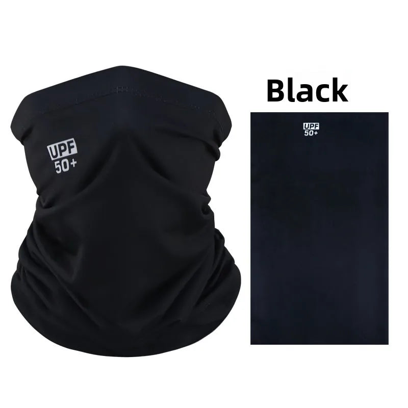 Ice Silk Neck Gaiter – Black