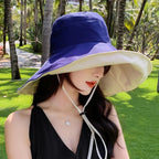 Wide Brim Sun Hat – Foldable Beach Hat