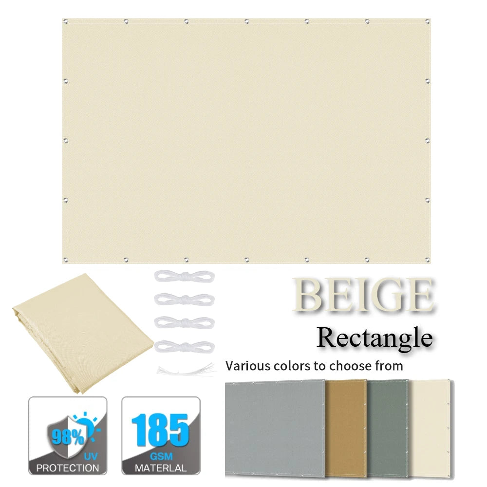 Waterproof Shade Tarp – Camping & Beach Canopy