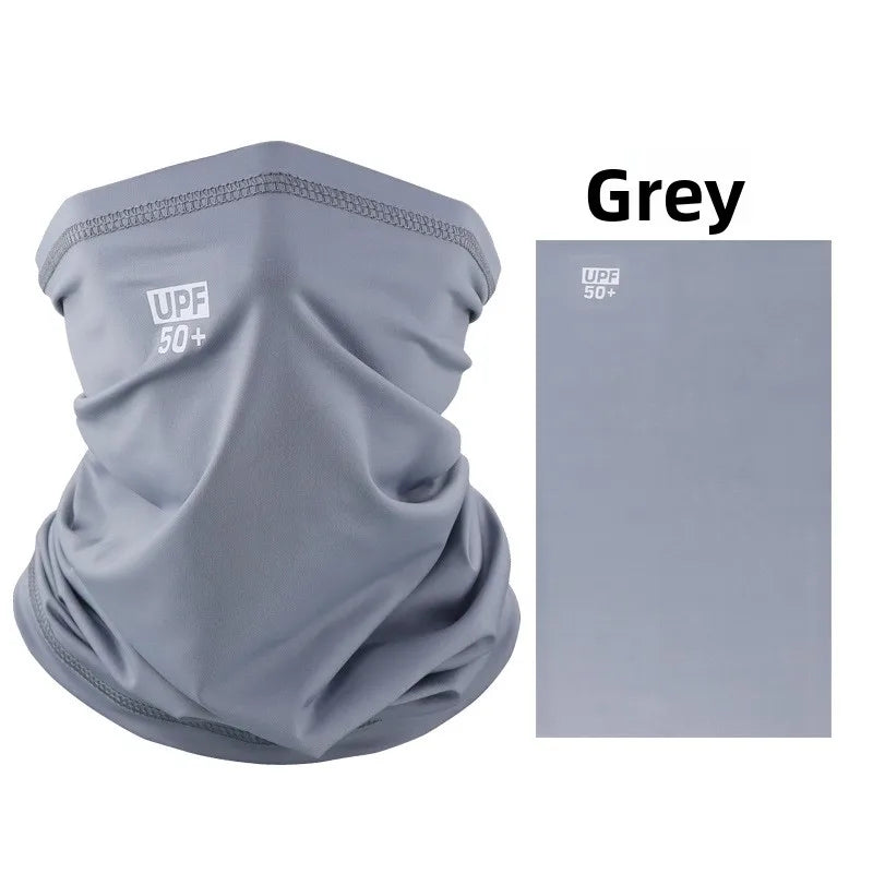 Ice Silk Neck Gaiter – Grey