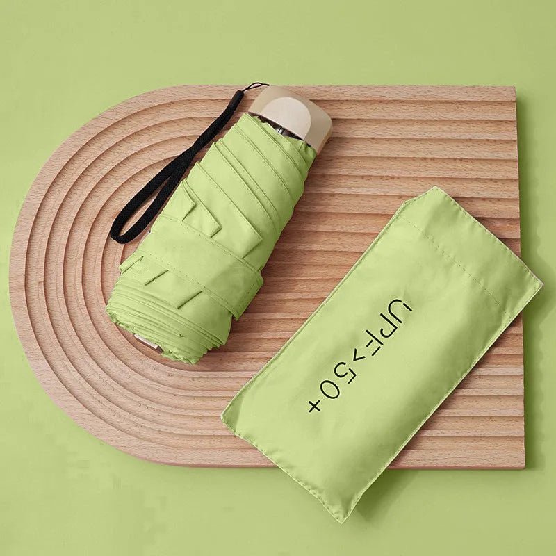 Mini Pocket Sun Umbrella – Compact 5-Fold