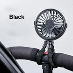 Clip-On Stroller Fan – Flexible Tripod Legs