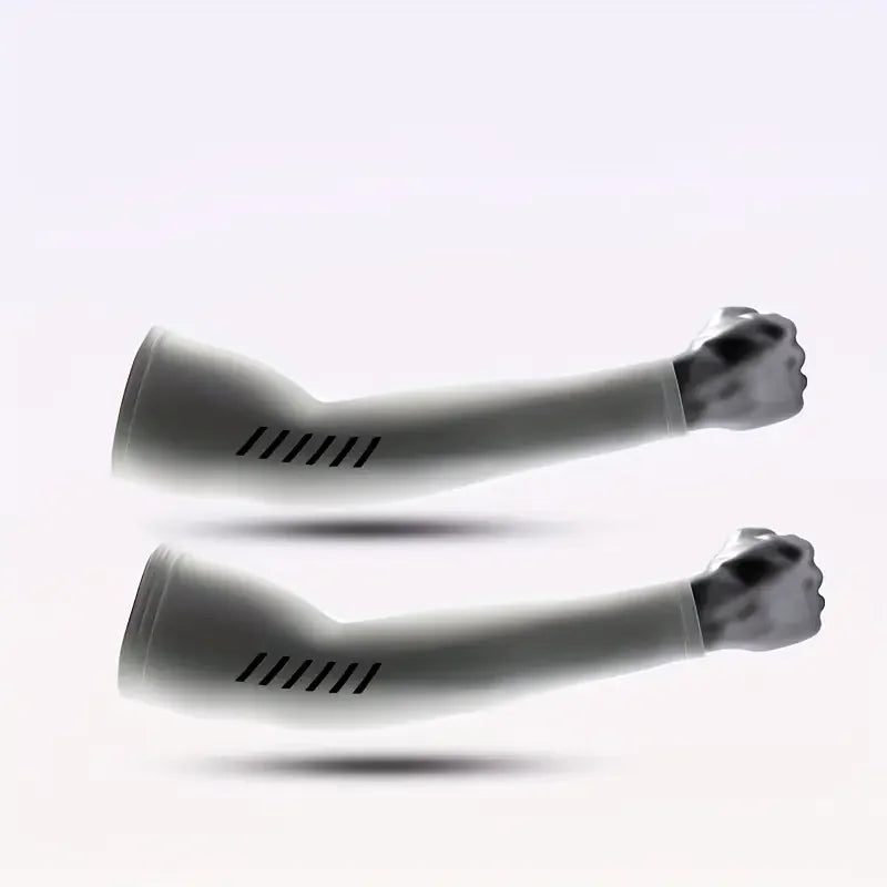 Cooling Arm Sleeves (Pair) – Grey