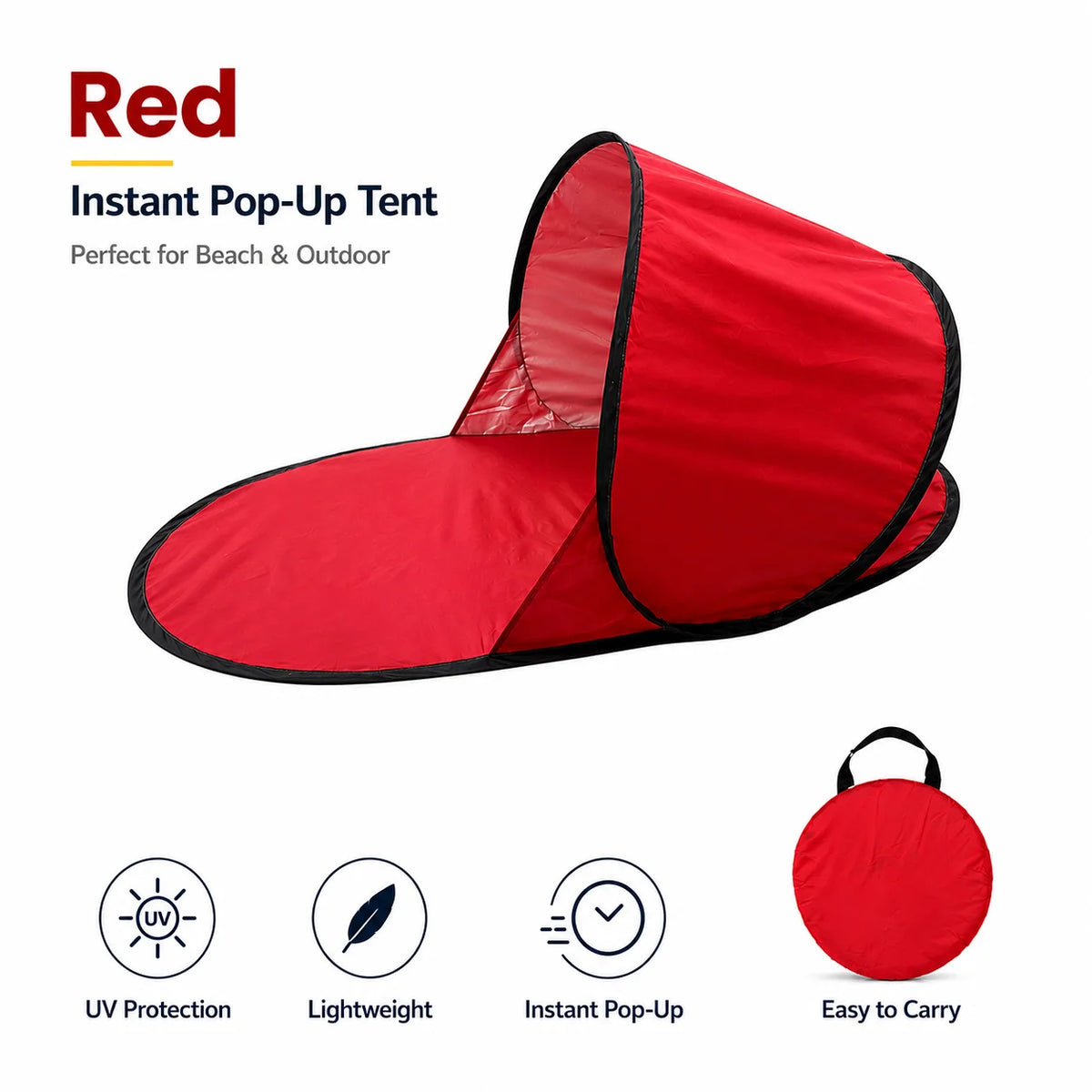Pop-Up Beach Tent – Personal Sun Shelter