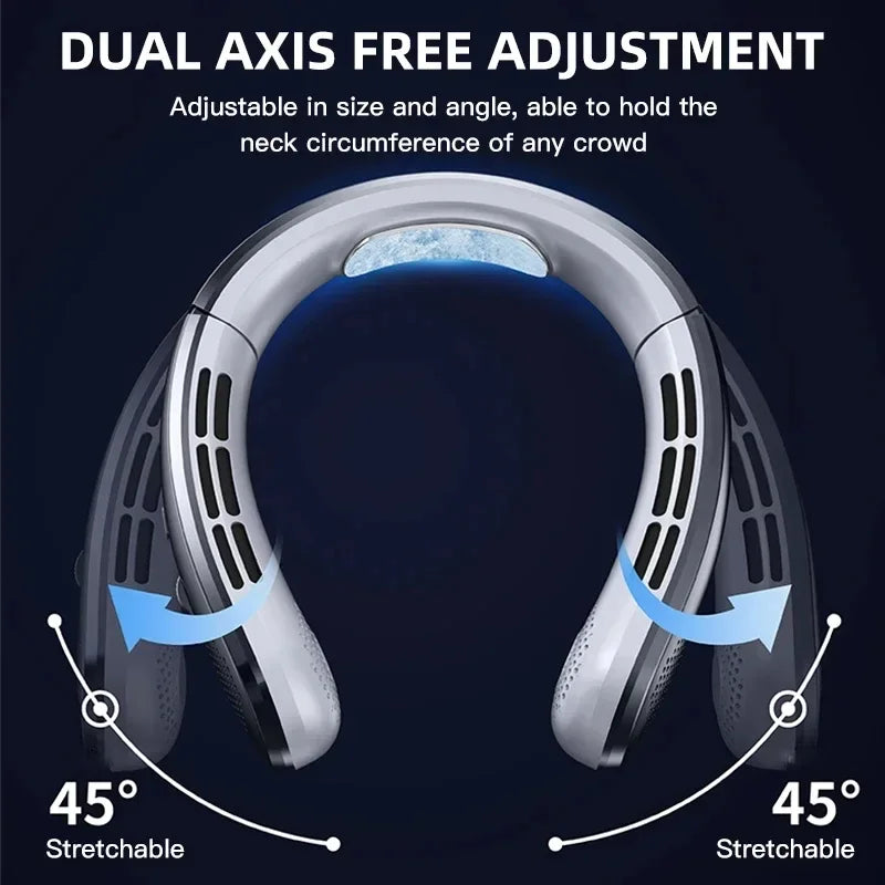 Bladeless Neck & Handheld Fan – gallery image 4