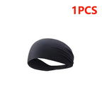 Breathable Sports Headband – Sweat-Wicking (1–5 Pack)