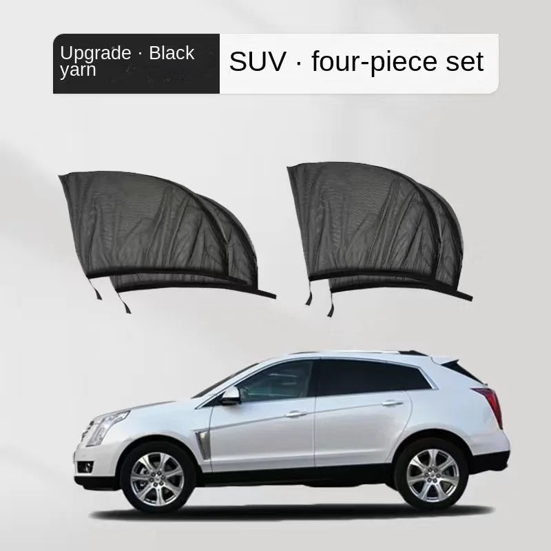 Car Side Window Sunshade – Mesh (Sedan & SUV)