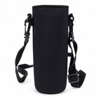 Insulated Water Bottle Bag with Shoulder Strap